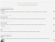 Tablet Screenshot of elcuadernodepili.com